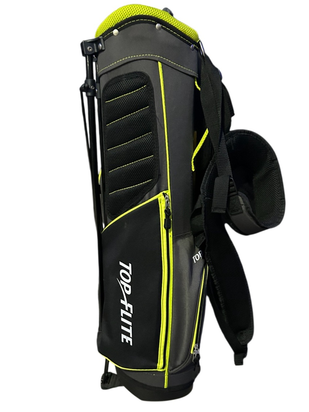Top Flite Pre-Owned 5 Way
Divider Carry Golf Bag With Stand and Straps Junior